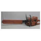 Husqvarna Chain Saw Gas Powered Has Compression