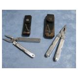 Two Leatherman & Sheaths See Info
