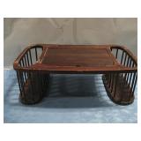 MCM Wooden Breakfast Tray See Info