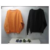 Two Fruit Of A Loom Sweat Shirts Size 3XL See Info
