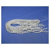 Ten Jadeite 12mm Bead Strands 16' Each