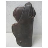 Red Blocker SP100 226 Leather Pistol  Holster