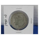 1890-O Morgan Silver Dollar 90% Silver