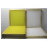 Six Assorted Screen Printing Frames 20' x 24'