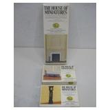 3 Vtg House Of Miniature Dollhouse Furniture Kits