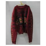 Vtg Pendleton Wool Country Traditional Sweater SzL