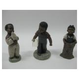 3 - M. Holcombe Figurines - Tallest Is 6"