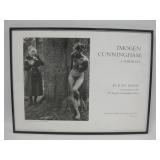 24" x 18" Framed Vtg Imogene Cunningham Poster