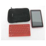 4.5" x 7" Smart Tab Tablet W/ Keyboard & Sleeve