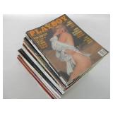 20 Miscellaneous Playboy Magazines 1990