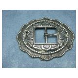 3.5" Nickel Silver Southwest Belt Buckle