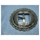 3.5" Nickel Silver Southwest Belt Buckle