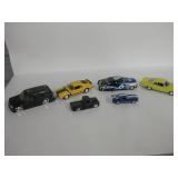 5 Die-Cast Cars - 8.5" Longest