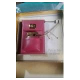 NIB CAMEO CIGARETTE LIGHTER AND  CIGARETTE CASE