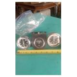THREE VINTAGE STEWART WARNER GAUGES