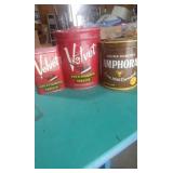 VELVET & AMPHORA TOBACCO TINS