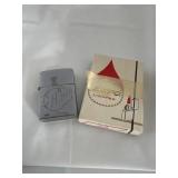 VINTAGE RARE ZIPPO AND BOX