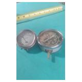 VINTAGE FUEL PUMP & VOLT GAUGES