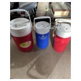 TWO COLEMAN JUGS WILBUR ELLIS JUG