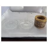 THREE ITALIAN ASHTRAYS