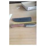 8' LONG CARBON STEEL KNIFE WITH SHEATH