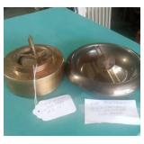 TWO VINTAGE ASHTRAYS
