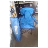 TWO FOLDING CHAIRS IN BAGS GOOD CONDITION