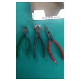 NO 72 CRESCENT NIPPERS, NEEDLE NOSE & CUTTERS