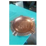 ITALY WINEMAKER BRASS ASHTRAY