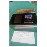 1996 ZIPPO LIGHTER SET IN METAL BOX