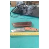 8' LONG DAMASCUS STEEL KNIFE WITH SHEATH
