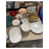 PLATES BOWLS CANDY DISHES CAKE DISH