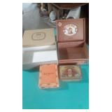 WEBSTER CIGAR TIN 3 CIGAR BOXES