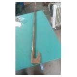 NEW 36.5' LONG WOODEN WALKING STICK CANE