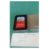 NEW ZIPPO CAMBRIDGE LIGHTER IN TIN CASE