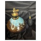 GLASS PERFUME BOTTLE WITH ATOMIZER
