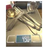 STERLING SILVER VINTAGE CUTLERY 4.9 OZ
