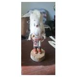KACHINA DOLL WHITE WOLF OR BUFFALO DANCER