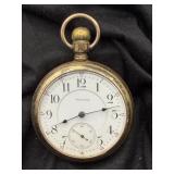 ANTIQUE WALTHAM OPEN-FACE POCKET WATCH, 1