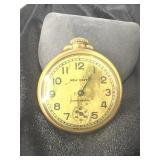 VINTAGE NEW HAVEN COMPENSATED MECHANICAL WIND UP