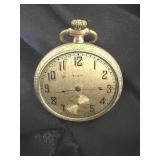 VINTAGE ELGIN POCKET WATCH WITH GOLD-FILLED