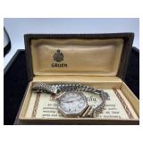 ANTIQUE GRUEN WATCH IN ORIGINAL BOX WITH