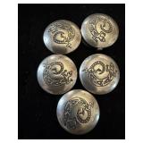SOUTHWEST BUTTON COVERS (5)