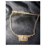 VINTAGE CAMPUS 12K GOLD FILLED MASONIC