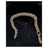 SPARKLING FAUX DIAMOND BRACELET SET IN A