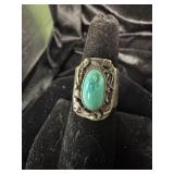VINTAGE SOUTHWESTERN STYLE STERLING SILVER RING