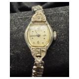 VINTAGE TIMEX WATCH, HAND WIND, STRECH BAND, NOT