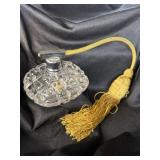 HOFBAUER GENUINE LEAD CRYSTAL PERFUME BOTTLE W