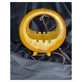 VINTAGE HANGING ORB CERAMIC ASHTRAY, MCM, NO
