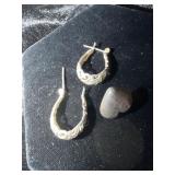 SILVER (?) PIECES DID NOT REACT TO MAGNET TESTING